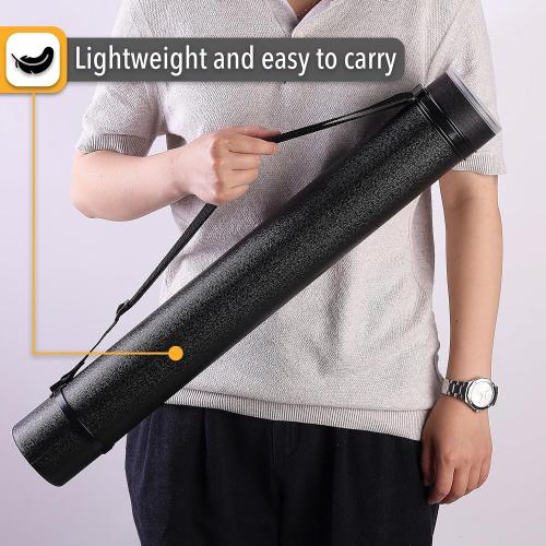 Mr. Pen- Poster Tube, 25 to 40, Extendable Poster Tube with Strap, Poster Carrying Case, Back to School Supplies