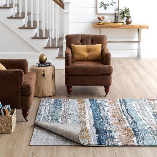 Mohawk Home 9' x 12' 3/8 Rug Pad 100% Felt Protective Cushion, Premium Comfort Underfoot – Safe for All Floors