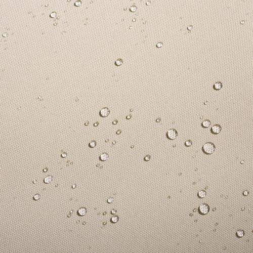 Classic Accessories Montlake Water-Resistant 2 pcs, 23 x 22 x 4 Inch Outdoor Back Cushion Slip Cover, Patio Furniture Cushion Cover, Antique Beige, Patio Furniture Cushion Covers