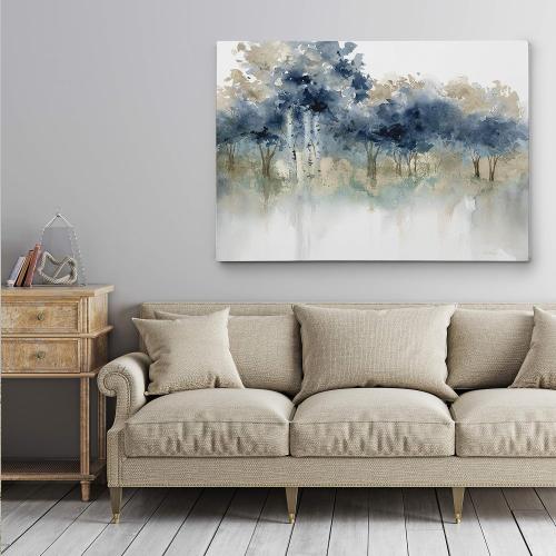 Wexford Home Waters Edge I - Gallery Wrapped Canvas Art Print, Multicolor ( see the pictures for damage )