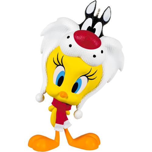 Hallmark Keepsake Christmas Ornament 2024, Looney Tunes Tweety Puddy Tat Hat, Cartoon Gifts