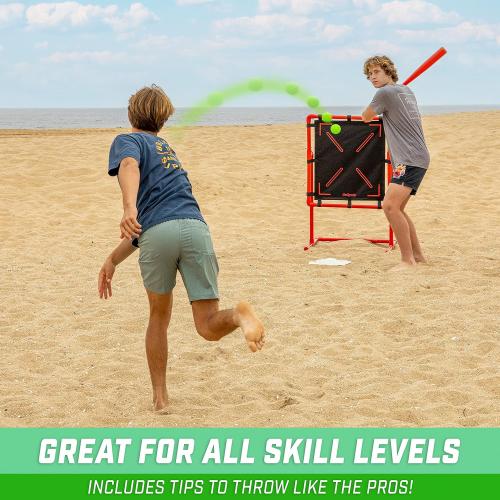 GoSports LotBall Plastic Baseballs - 6 Pack