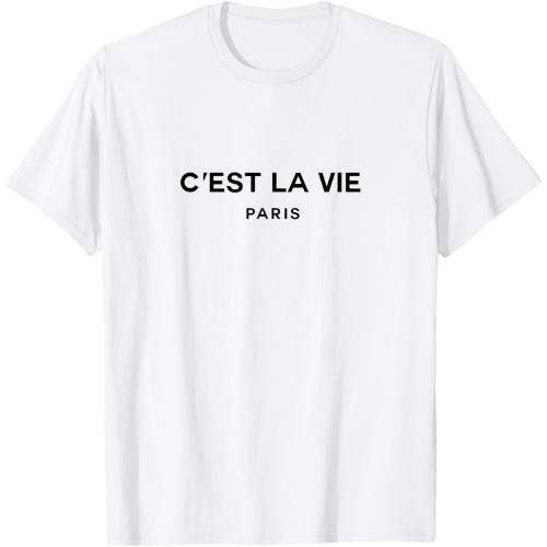 Size s..C'est La Vie Paris France T-Shirt