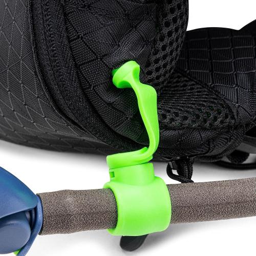 Rimrock Lumbar Hydration Hip Pack with 1.8L Intake ICE Insulated Water Reservoir, Fanny Pack Waist Bag Hiking Walking Running Jogging Camping. Men/Women Large Pack Design