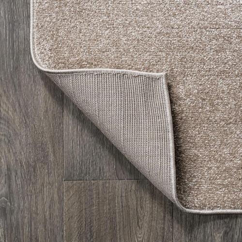 Size Large JONATHAN Y Haze Solid Low-Pile Beige Indoor Area Rug  Coastal,Bohemian,Minimalist,Classic, Easy-Cleaning for Living Room,Bedroom,Kitchen,Pet Friendly,Non-Shedding (SEU100G-4)