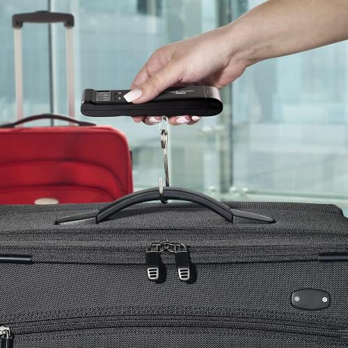 Conair Digital Luggage Scale, Luggage Weight Scale, 80lbs Scale with Overweight Alert in Black by Travel Smart