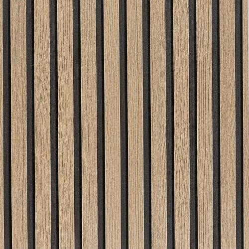 Wood Slat Wallpaper Peel and Stick - 35.4'' x 200'' Self Adhesive Contact Paper for Walls Wood Panels for Wall, Wall Panel, Peel and Stick for Easy DIY Wall Decor (Brown)