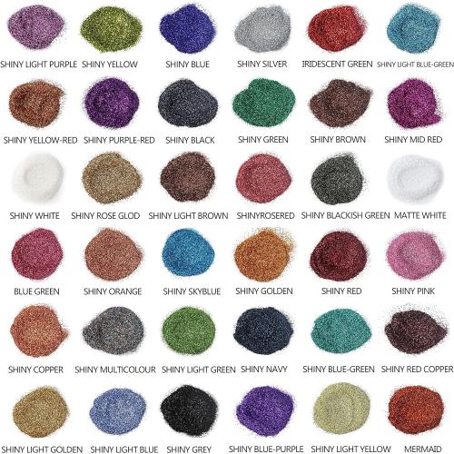 Smalltongue Mica Powder for Epoxy Resin, 108 Colors, 36 Original Colors(0.35oz, 10g), 36 Pastel Colors(0.35oz, 10g), 36 Fine Glitter(0.7oz, 20g), Pigment for Epoxy Resin