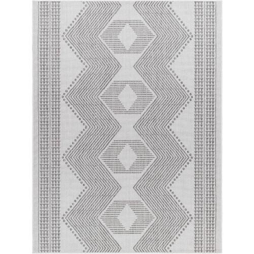 Nuloom Living Room, Bedroom Area Rug - Ivory, Gray - 5' X 8'
