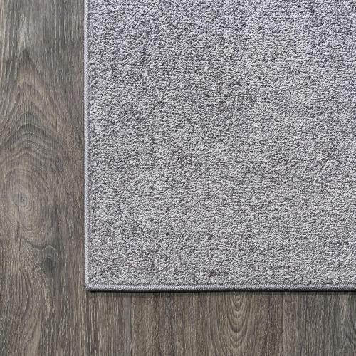 Large grey area rug