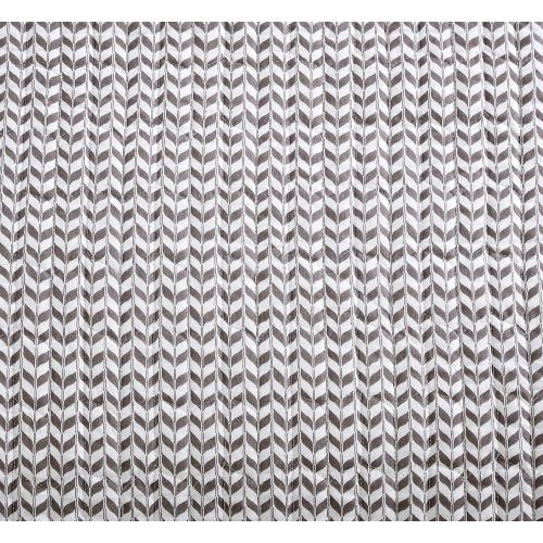 City Scene - Queen Quilt Set, Reversible Cotton Bedding with Matching Shams, Luxurious Bedding Set (Leaves Dark Grey, Queen)