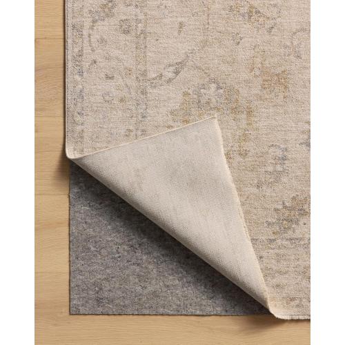 Loloi Chris Loves Julia Louisa Collection LOI-02 Oatmeal/Slate 2'-7 x 8'-0, .38 Pile Height, Runner Rug