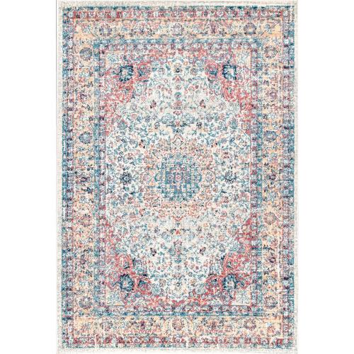 nuLOOM Paisley Vintage Persian Area Rug, 4' x 6', Verona Gold