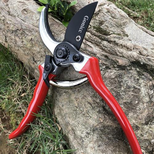 gonicc 8 Professional Sharp Bypass Pruning Shears (GPPS-1002), Tree Trimmers Secateurs,Hand Pruner, Garden Shears,Clippers For The Garden, Bonsai Scissors, Loppers