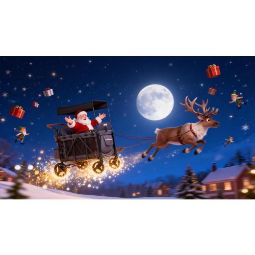 Stroller Wagon for 2 Kids, Foldable 2 Seater Wagon Stroller with Raised Seats, 5-Point Harnesses, Adjustable UPF 50  Canopy, Front Zip Door, All-Terrain Wheels, Insulated Snack Bag, Gray