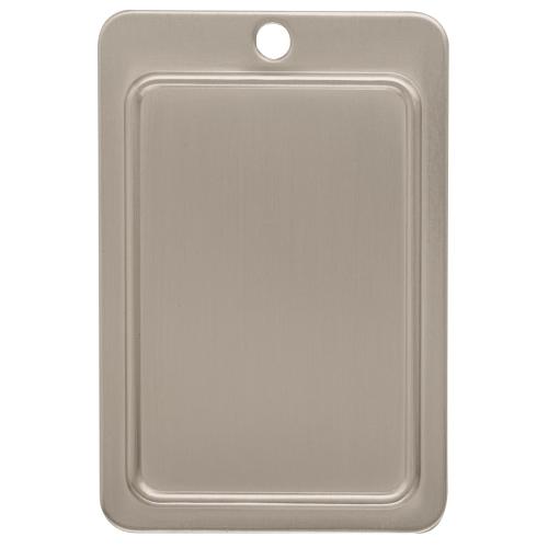 Amerock Winsome 7-9/16-in (192mm) Center to Center Satin Nickel Cylindrical Bar Drawer Pull