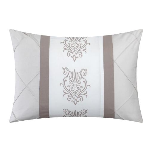 Chic Home Design Clayton 10-Piece Beige Queen Comforter Set