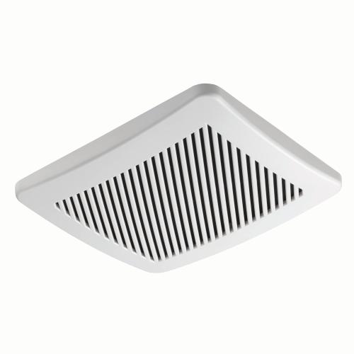 Utilitech 1.5-Sone 100-CFM White Bathroom Fan with Humidity Sensor, ENERGY STAR