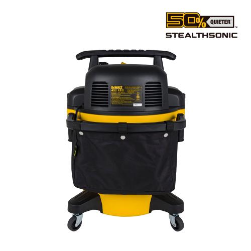 DEWALT Stealthsonic Quiet 12-Gallon 5.5-HP Corded Wet/Dry Shop Vacuum with Accessories Included