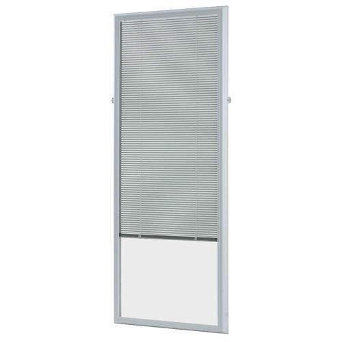 ODL Add on blind 0.59-in Slat Width 20-in x 64-in Cordless White Aluminum Light Filtering Mini-blinds