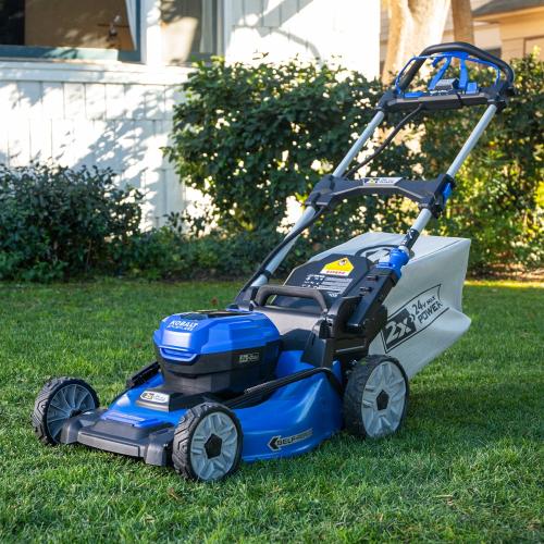 Kobalt 2x24 48-volt 20-in Cordless Self-propelled Lawn Mower 5 Ah (2-Batteries and Charger Included)