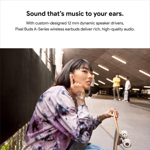 Color Green Google Pixel Buds Series A Earbud Wireless Noise Canceling Headphones