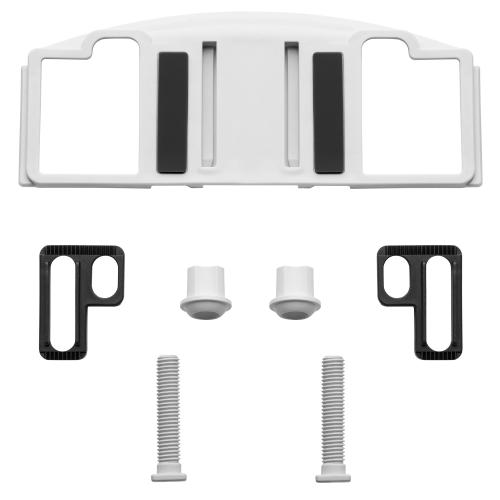 Brondell Ecoseat Plastic White Elongated Soft Close Bidet Toilet Seat