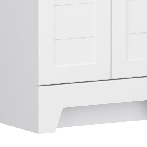 Style Selections Kirkman 18-in White Single Sink Bathroom Vanity with White Cultured Marble Top