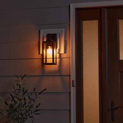 Quoizel Breitling 1-Light 13.5-in H Matte Black Outdoor Wall Light