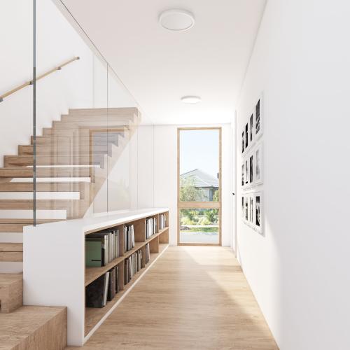 Project Source 1-Light 10-in Matte White LED Flush Mount Light (2-Pack)