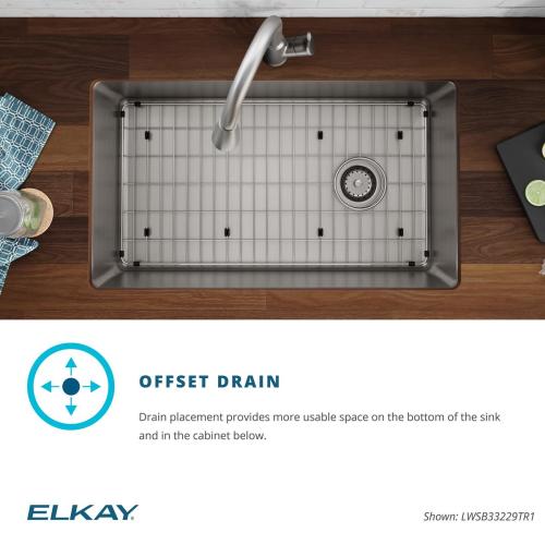 Elkay Greenwood Dual-mount 33-in x 22-in Satin Stainless Steel Single Bowl 1-Hole Kitchen Sink