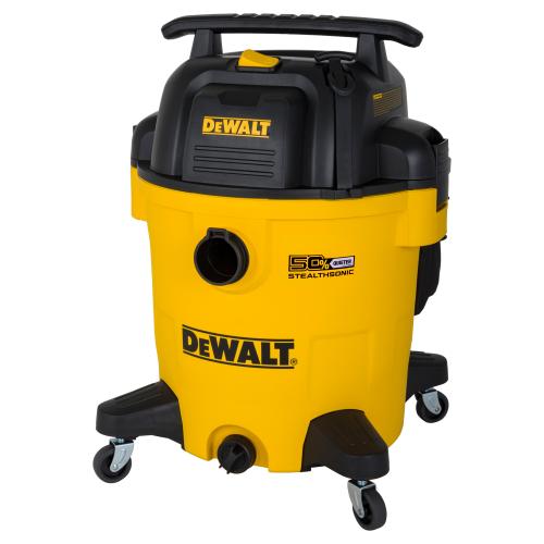 DEWALT Stealthsonic Quiet 12-Gallon 5.5-HP Corded Wet/Dry Shop Vacuum with Accessories Included