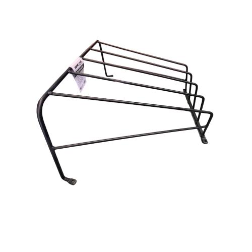 SCENIC LANE 1/3 Bale Black Powder Coated Steel Hay Rack