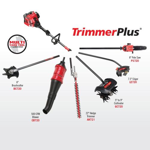 CRAFTSMAN WS4200 30-cc 4-cycle 17-in Straight Shaft Attachment Capable Gas String Trimmer