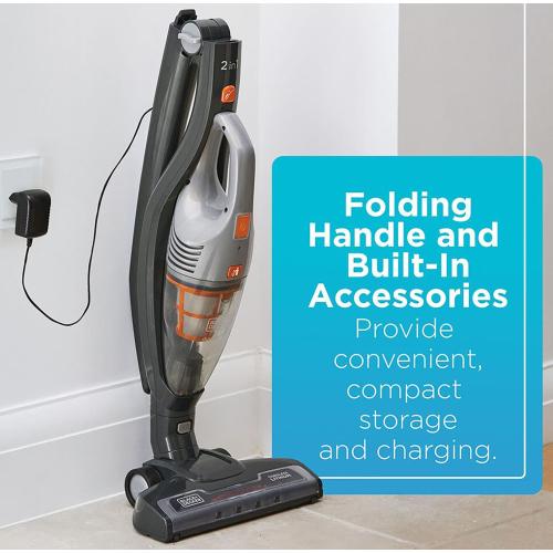 BLACK DECKER POWERSERIES 2 in 1 Cordless Stick Vacuum (Convertible To Handheld)