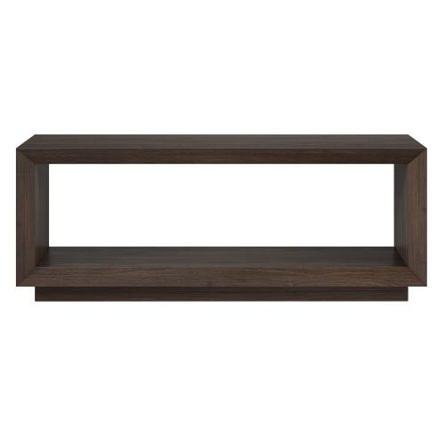 Hailey Home Tannen Alder Brown Mdf Modern Coffee Table