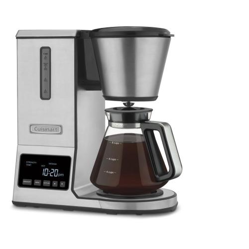 Cuisinart 8-Cup Programmable Coffee Maker with Automatic Shut-off (Stainless Steel)