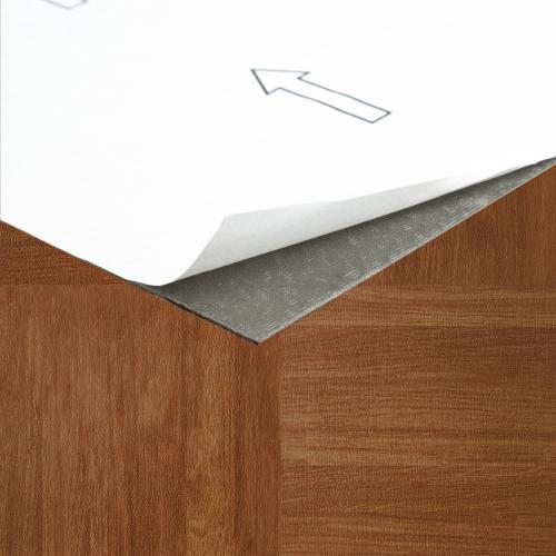 Achim Oak Parquet Brown Wood look 0.07-mil x 12-in W x 12-in L Peel and stick Vinyl Tile Flooring ( 20-sq ft Carton )