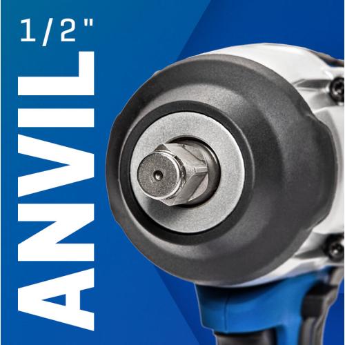 Kobalt 24-volt Variable Brushless 1/2-in Drive Cordless Impact Wrench (Battery and Charger Included)