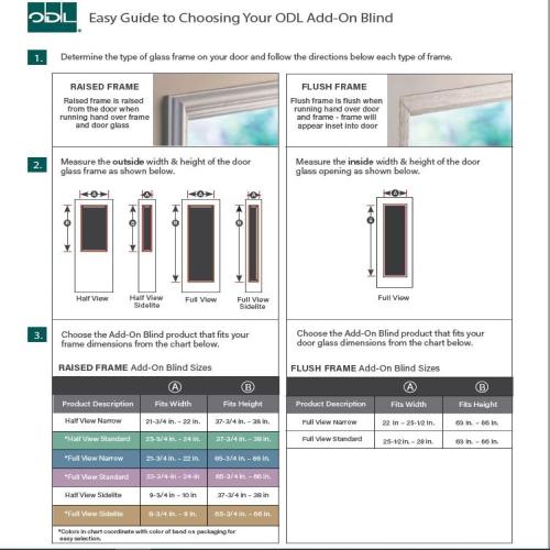 ODL Add on blind 0.59-in Slat Width 20-in x 64-in Cordless White Aluminum Light Filtering Mini-blinds