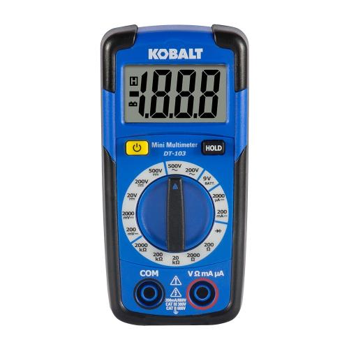 Kobalt Digital Display Multimeter 0.2 Amp 500V -Volt (no test)