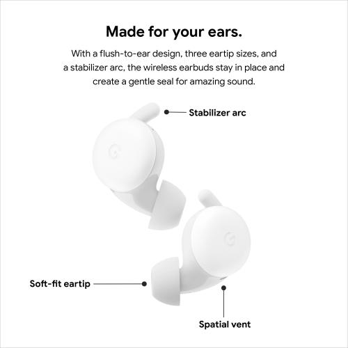 Color Green Google Pixel Buds Series A Earbud Wireless Noise Canceling Headphones