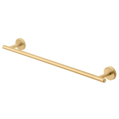 allen   roth Harlow 18-in Gold Wall Mount Single Towel Bar