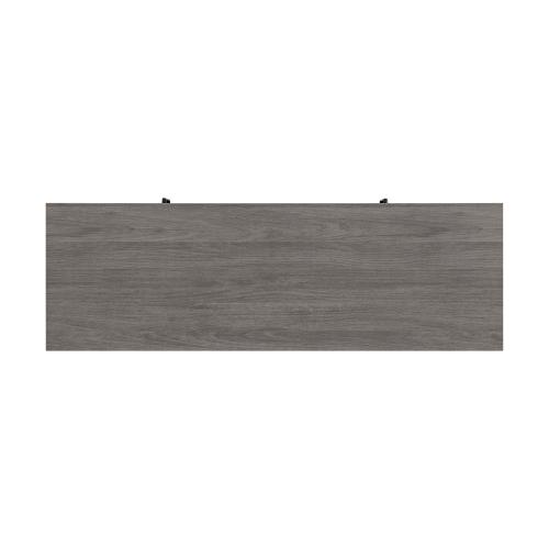 Style Selections 48-in W Iron Oak Infrared Quartz Electric Fireplace
