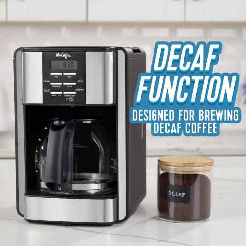 Mr. Coffee 12-Cup Programmable Pour Over Coffee Maker with Automatic Shut-off (Black)