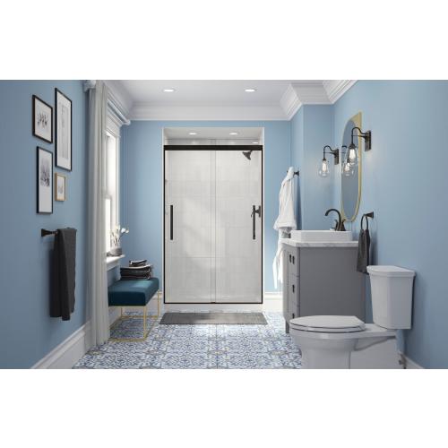 KOHLER Rely 32-in W x 48-in L White Single Threshold Rectangle Shower Pan Base with 4.375-in H Threshold (Right Drain)