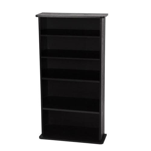 Atlantic Black Traditional Wood Media Cabinet