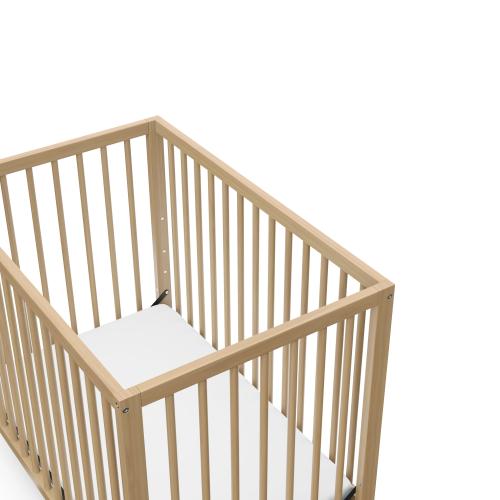 Graco Graco Teddi 4-in-1 Driftwood Mini Crib