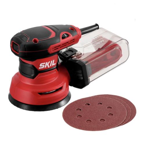 SKIL 120 Volts 2.8-Amp Variable Random Orbital Corded Sander with Dust Management