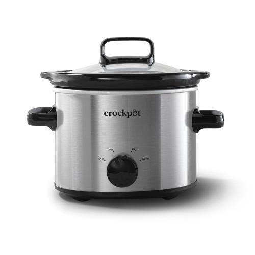 Crock-Pot 2-Quart Small Slow Cooker ( Stainless steel )